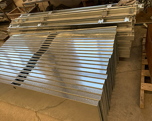 鋼質防火門制作中