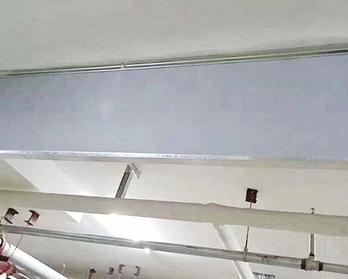 無機布擋煙垂壁