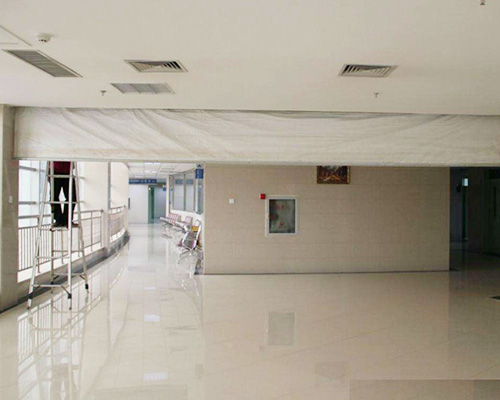 無機布擋煙垂壁