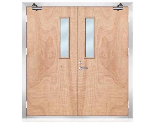 鋼木質隔熱防火門