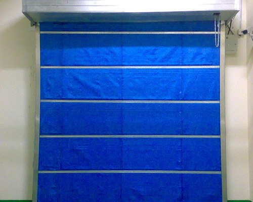 無機布防火卷簾門