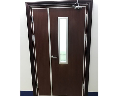 鋼木質隔熱防火門