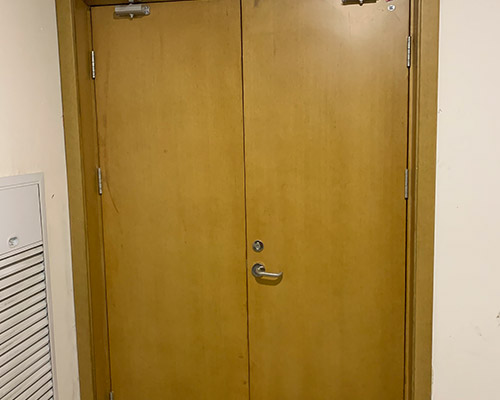 烤漆木質防火門