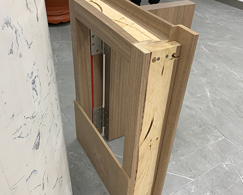 套裝木質防火門樣品