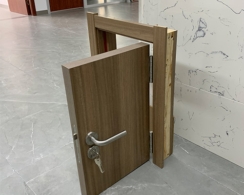 套裝木質防火門樣品