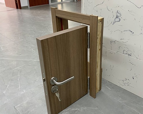 套裝木質防火門樣品